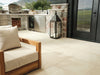 Arterra Porcelain Paver Tierra Ivory 24"x24" Outdoor Scene