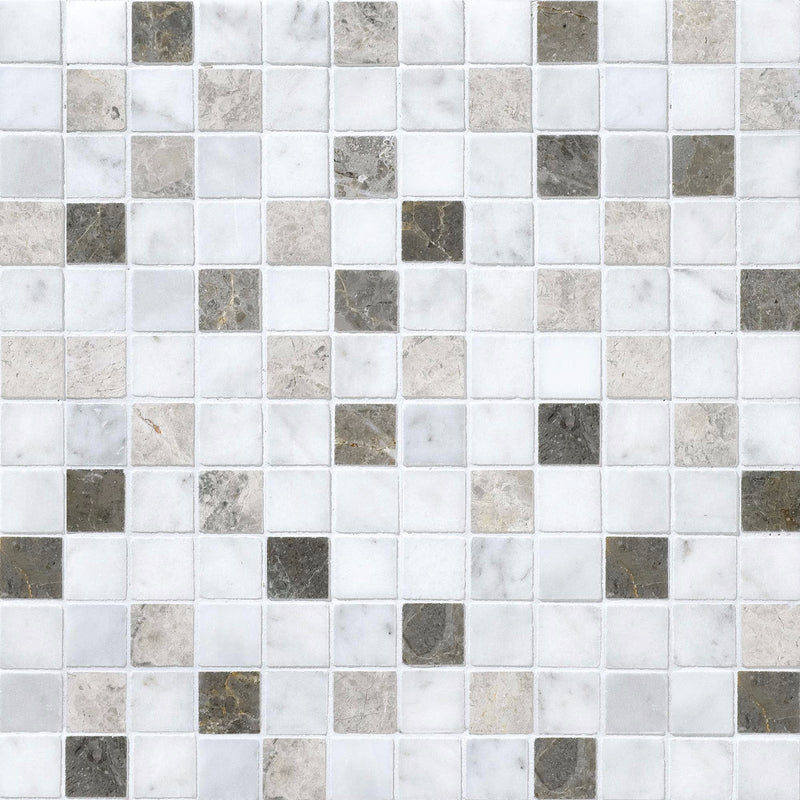 Daltile Decorative Accents Honed Mosaic Straight Edge