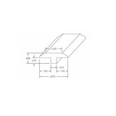 Mannington Forest Park Hickory Trim T-Molding