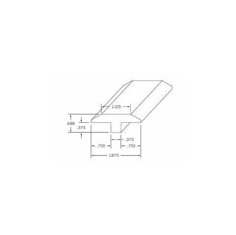 Mannington Sanctuary Trim T-Molding