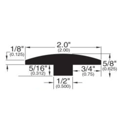 Somerset TruOak Engineered Trim T-Molding
