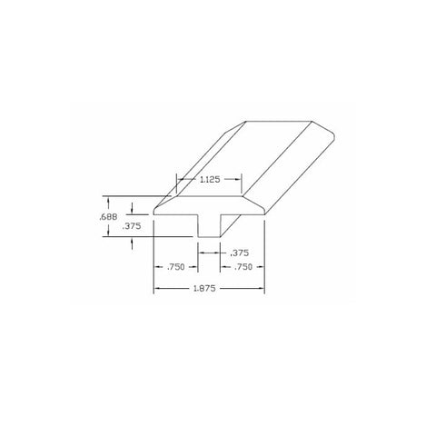 Mannington Park City Latitude T-Molding
