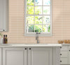 Daltile Artigiano Tremiti Sand AR94 Wall Tile 3"x12" Room Scene