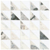 Daltile Gamma Mosaic Triangle Illusive