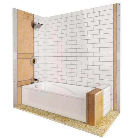 Schluter-KERDI-TUBKIT Simulation Photo