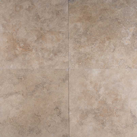 Travertine Tile Collection Tuscany Walnut 18"x18" Swatch