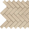 Daltile Color Wheel Mosaic Group 2 Herringbone 1x3 Urban Putty