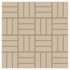 Daltile Color Wheel Mosaic Group 2 Lattice Weave 1x3 Urban Putty