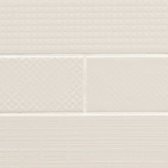 MSI Urbano Crema 3D Mix - 4"x12" Swatch