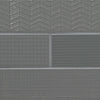 MSI Urbano Graphite 3D Mix - 4"x12" Swatch