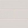 MSI Urbano Pure 3D Mix - 4"x12" Swatch