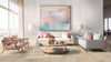 MSI UrbanSlat Collection White- 16"x48" Room Scene