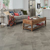 Karndean Luxury Vinyl Knight Tile Grey Riven Slate Room Scene