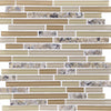 Daltile Granite Radiance Mosaic Random Linear Venetian Gold