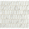 Daltile Statuette Picket 1"x2" Venetian White