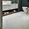 Mannington Adura Flex Rectangles Vienna Alabaster 12"x24" Room Scene