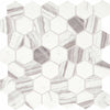 Daltile Eclessia Marble Mosaic Hexagon Volakas