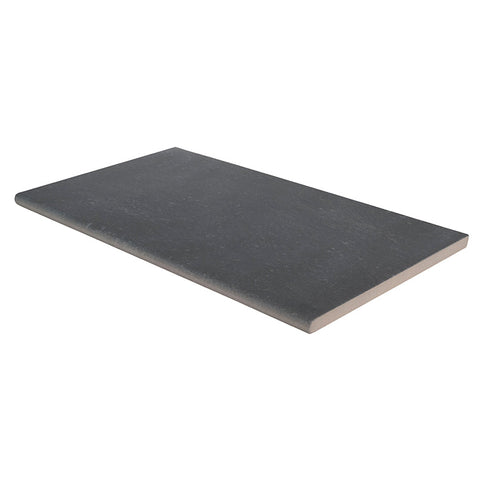 Arterra Porcelain Pool Coping Vulkon Nero 13"x24" Swatch