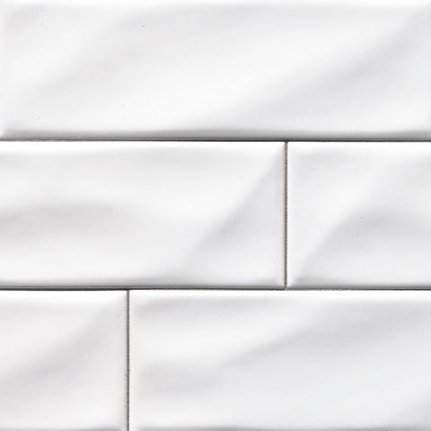 MSI Highland Park Whisper White Subway - 4"x12" Swatch