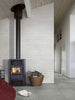 Brickstone Collection Porcelain Tile White - 2"x10" Room Scene