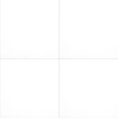 Domino Porcelain Tile Collection White Polished - 24"x24" Swatch
