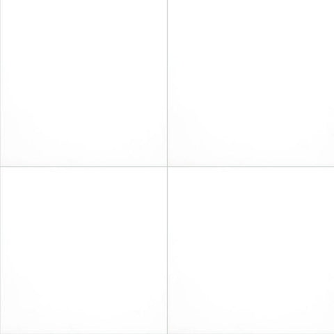 Domino Porcelain Tile Collection White - 24"x24"
