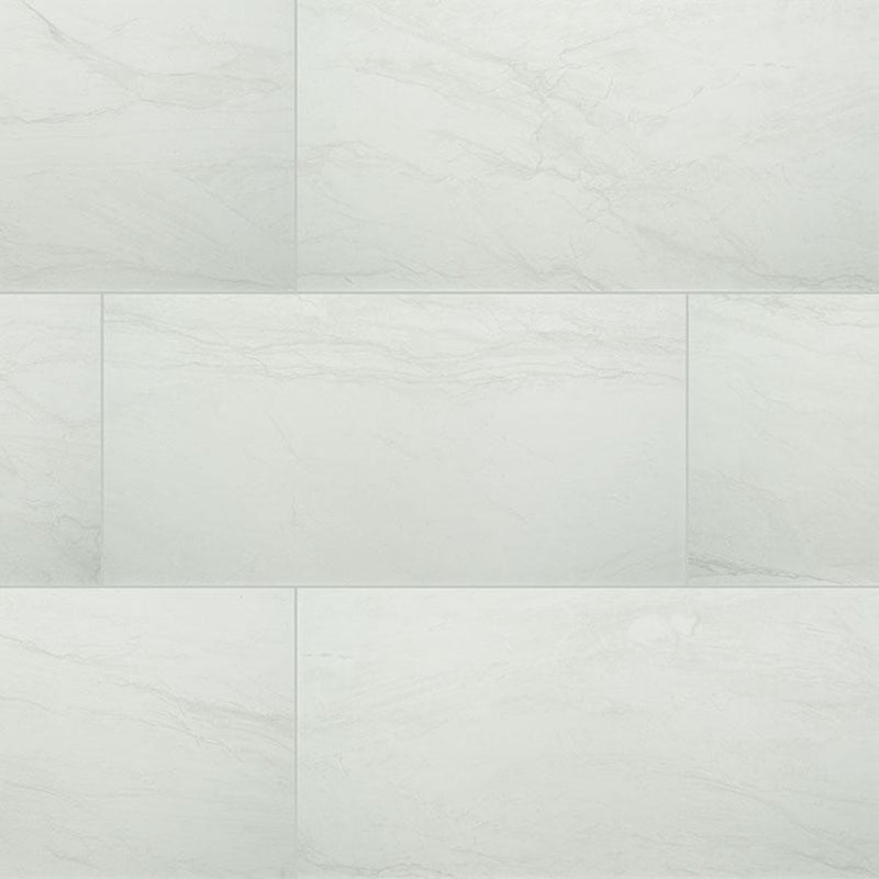 DURBAN WHITE PORCELAIN TILE - 12