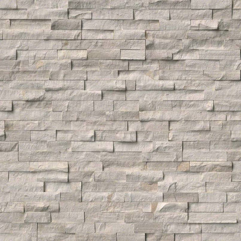 MSI Ledgestone Veneer - White Oak Panel - Split Face Swatch