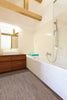 Travertine Tile Collection Silver Vein Cut 12"x24" Honed Room Scene