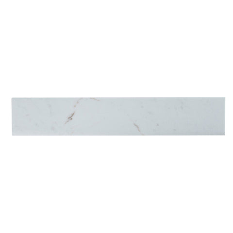 MSI Porcelain Essentials White Vena Bullnose 3x18 Swatch