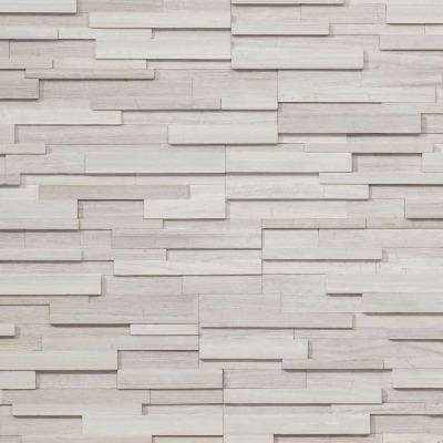 Realstone Systems Collection White Birch Honed Panel 6