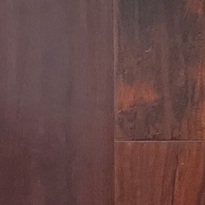 L.W. Mountain Hardwood Engineered Multi-Width Distressed Acacia Bridle Sample L.W. Mountain Sample L.W. Mountain 