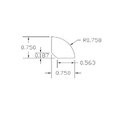 LifeCore Amara Trim Quarter Round