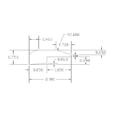 LifeCore Bliss Trim Threshold