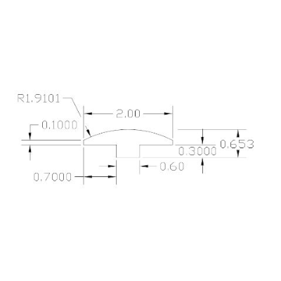 LifeCore Allegra Trim T-Molding