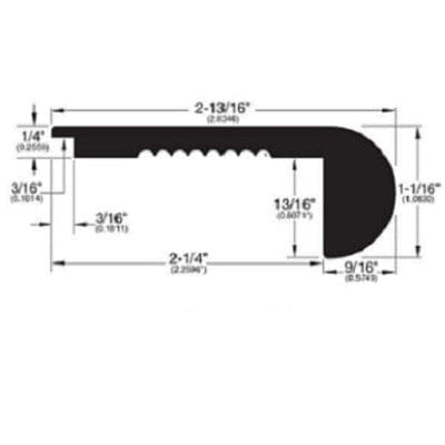 Raintree Nashville Scene Trim Stairnose Raintree Raintree 