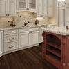 L.W. Mountain Hardwood Multi-Width Solid Brushed Oak Brimstone L.W. Mountain Hardwood L.W. Mountain 