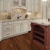 L.W. Mountain Hardwood Multi-Width Solid Brushed Oak Burlywood L.W. Mountain Hardwood L.W. Mountain 
