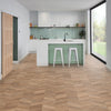 Karndean Luxury Vinyl Knight Tile Rigidcore Pale Limed Oak Chevron