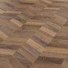Karndean Luxury Vinyl Knight Tile Rigidcore Mid Limed Oak Chevron