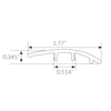 Mannington Adura Flex Plank Trim Multi-Purpose Reducer Mannington Mannington 