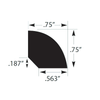 Paramount RigidCORE Cornerstone Trim Quarter Round