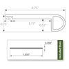 Mannington Adura Flex Tile Trim Stair Nose Mannington Mannington 