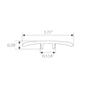 Mannington Adura Flex Plank Trim T-Molding Mannington Mannington 