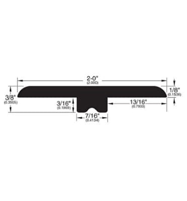 Raintree Aspen Estate Trim T-Molding