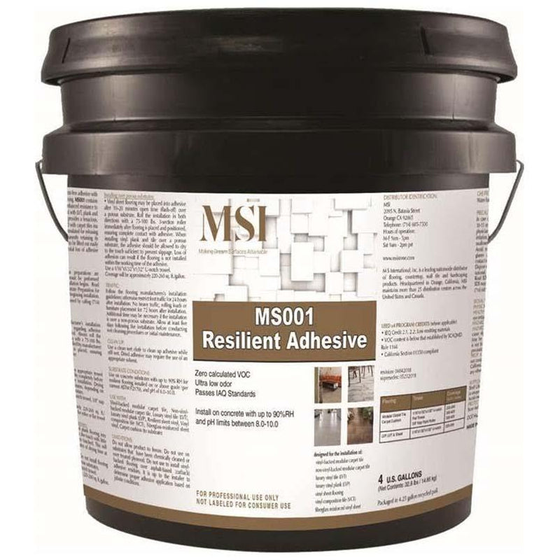 UNIVERSAL PRESSURE SENSITIVE LVT ADHESIVE