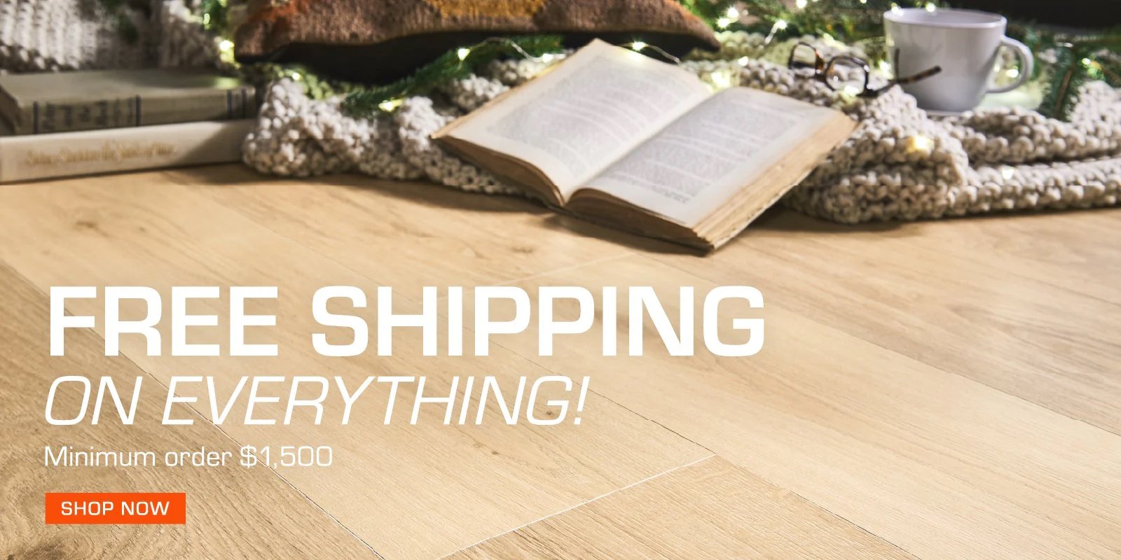 Free Shipping On Everything Over $1,500 USD